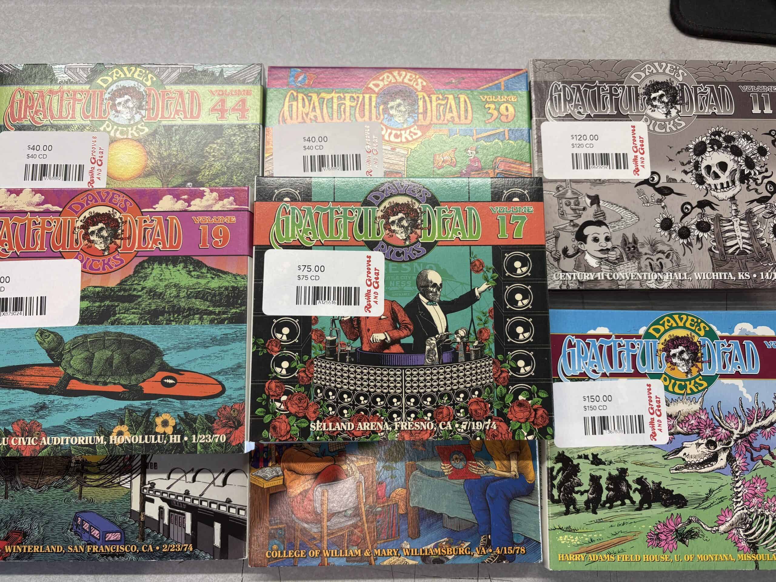 Grateful Dead - Dave's Picks CD Sets - All NM · Revilla Grooves