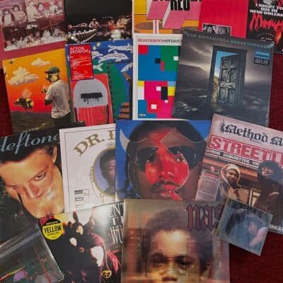 Album covers from hip-hop to alternative metal. We buy records from all genres.